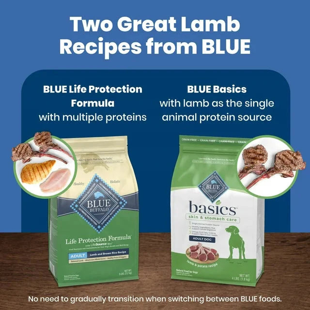 Blue Buffalo Life Protection Formula Lamb and Brown Rice Dry Dog Food for Adult Dogs, Whole Grain, 5 lb. Bag - Amado Deals - wholesale and distributors with free shipping in United States Blue Buffalo Life Protection Formula Lamb and Brown Rice Dry Dog Food for Adult Dogs, Whole Grain, 5 lb. Bag - Amado Deals - wholesale and distributors with free shipping in United States